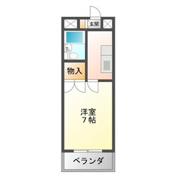 野里駅 徒歩17分 2階の物件間取画像